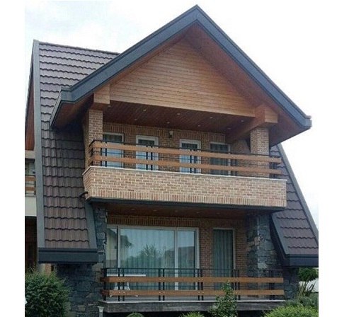 اجرای سقف شیروانی ورق پرچین