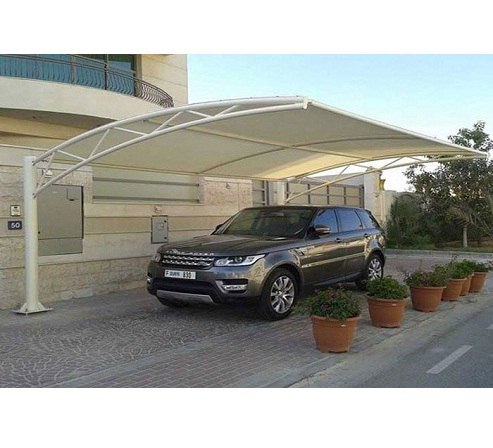 اجرای سقف شیروانی پارکینگ