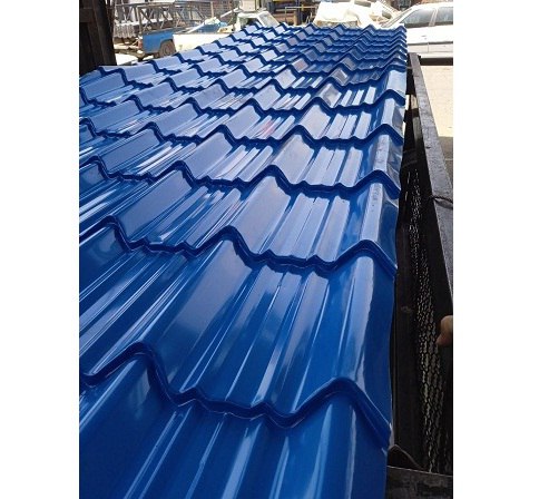 اجرای سقف شیروانی ورق طرح سفال