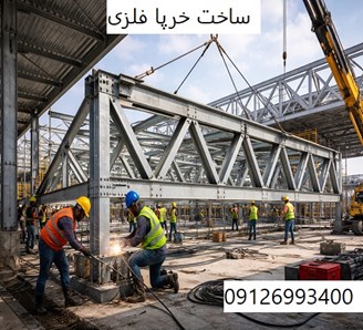 ساخت خرپا فلزی